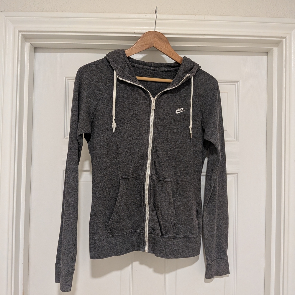 Nike Charcoal Full-Zip Hoodie